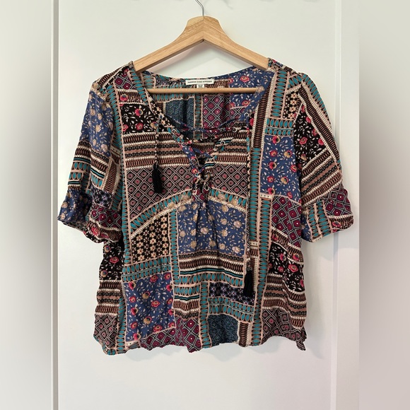 American Eagle bohemian shirt - Picture 2 of 7